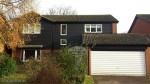 Midnight Black Hardieplank cladding with Black Ash fascias and soffits Oxford