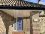 New white soffits and black fascias