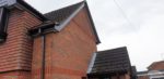 Rosewood fascia, brown square guttering