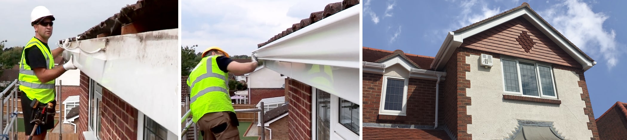 Fascia and soffit replacement banner