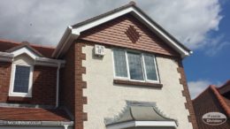 Full fascia and soffit replacement on detached house