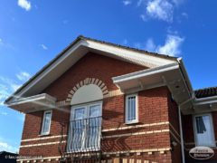 Detached house with new fascia, soffits and guttering Banbury