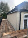 Black fascia, soffits and guttering replacement