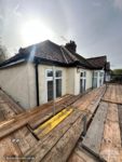 Black fascia, soffits and guttering